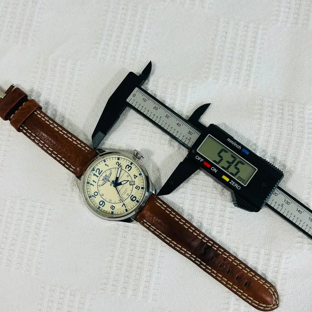 Moscow Classic Aeronavigator 47mm Cream Blue Dial 330/1000 Vostok 2416 31 Jewel
